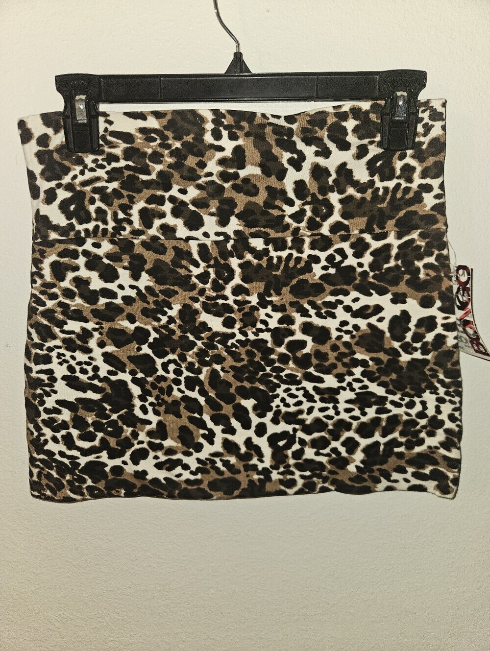 Bongo Juniors Vintage Cheetah Print Skirt Size M NWT